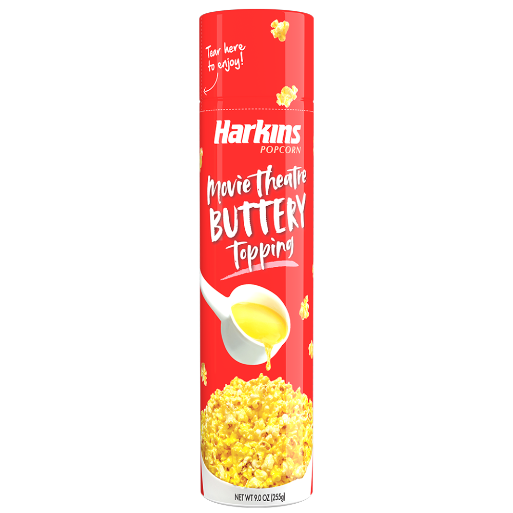 Harkins Movie Theatre Buttery Topping NEW! HarkinsPopcorn